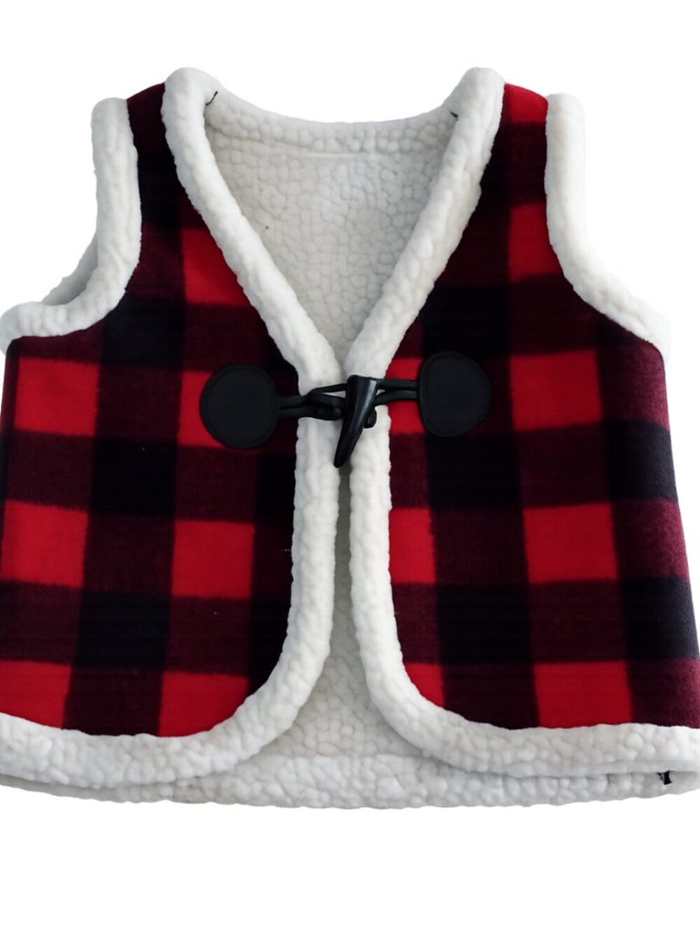 Sherpa Lined Toddler Vest 2T